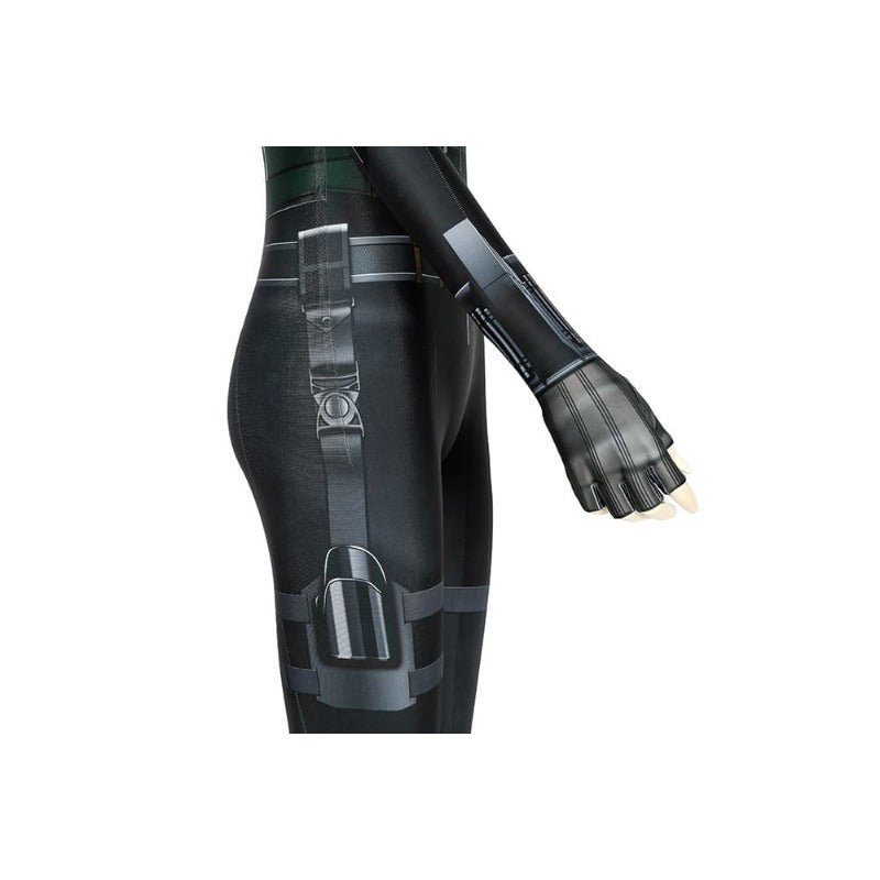 Traje de Cosplay da Viúva Negra - Macacão de Spandex Estampado - Estrela Cosplay