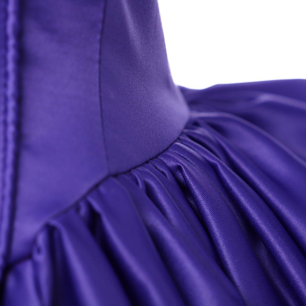 Vestido de Baile Violeta-Azul Claire Outlander | Fantasia Medieval para Halloween - Estrela Cosplay