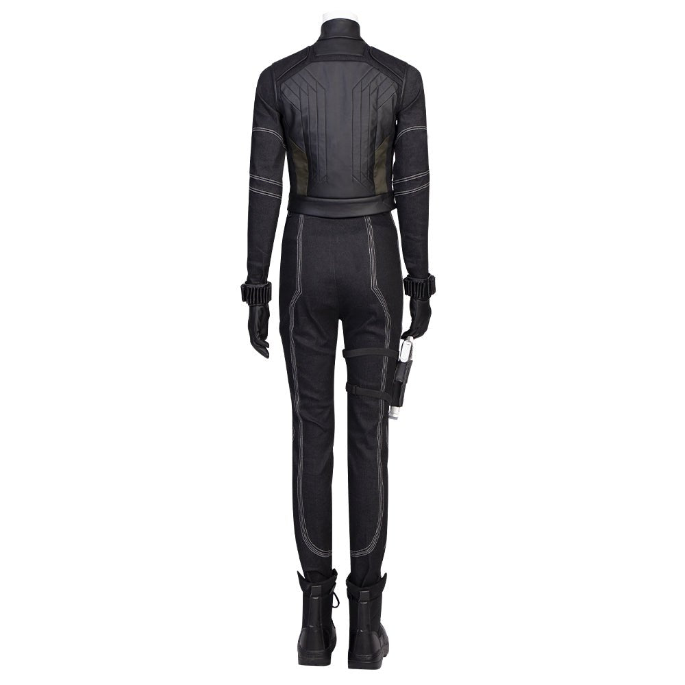 Traje de Cosplay da Viúva Negra da Marvel Comics - Macaquinho para Halloween - Estrela Cosplay