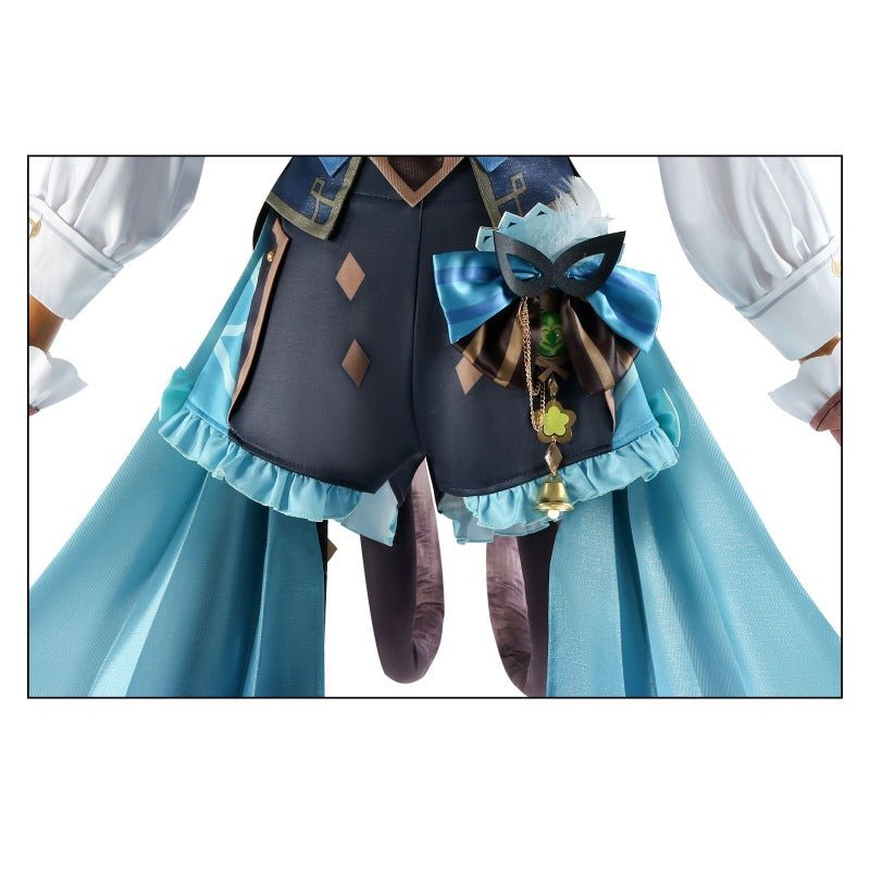 Fantasia de Cosplay de Kirara de Genshin Impact - Nova Pele de Patrulheiro Fantasma - Estrela Cosplay
