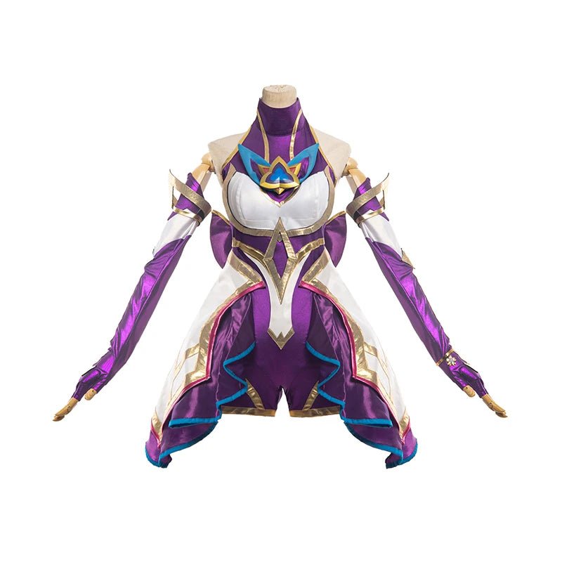 Fantasia de Cosplay Akali Guardião Estelar LOL - Traje Completo para Mulheres - Estrela Cosplay