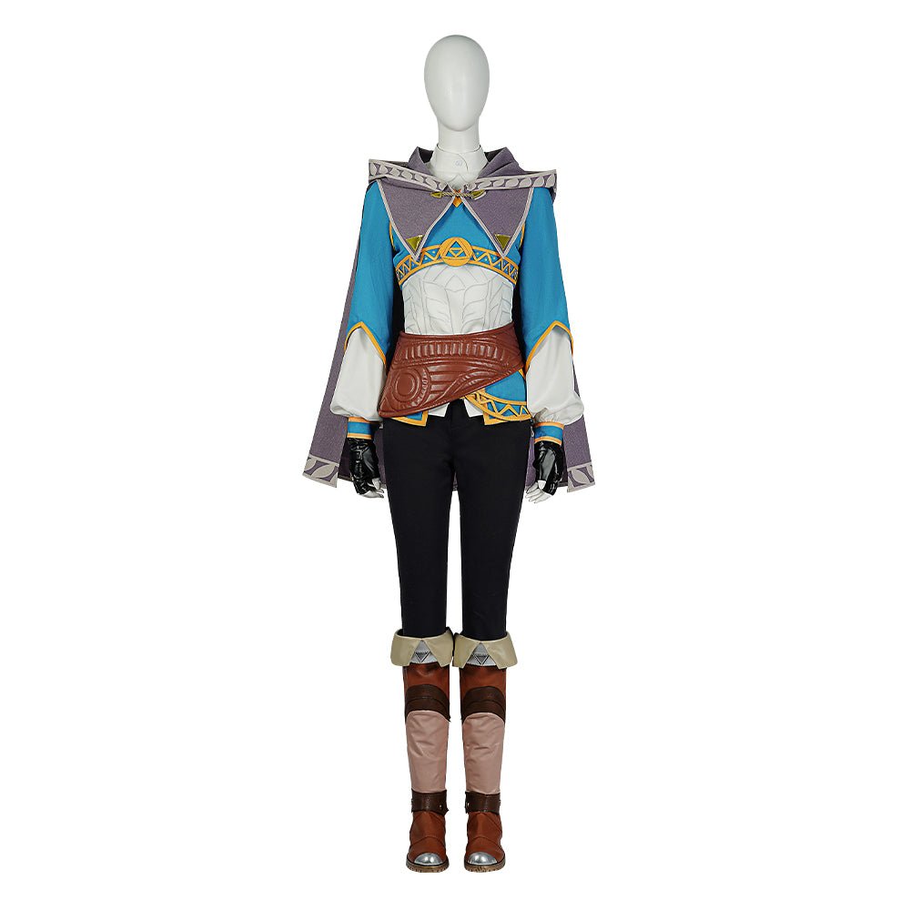 Fantasia de Cosplay da Princesa Zelda de Lágrimas do Reino – Traje Elegante Inspirado para Halloween, Festas e Colecionadores - Estrela Cosplay