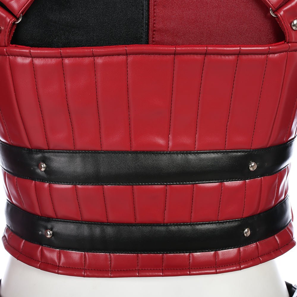 Fantasia de Harley Quinn de Batman: Arkham City - Traje de Personagem de Jogo de Alta Qualidade - Estrela Cosplay