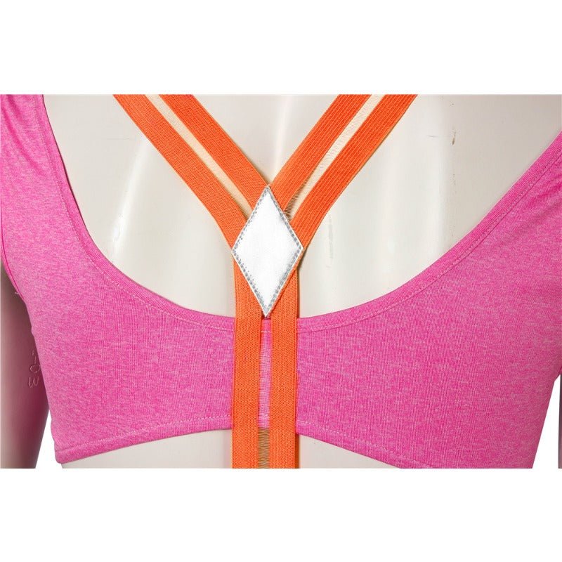 Fantasia de Harley Quinn Arco-Íris Cosplay - Traje de Personagem DC de Alto Nível para Halloween - Estrela Cosplay