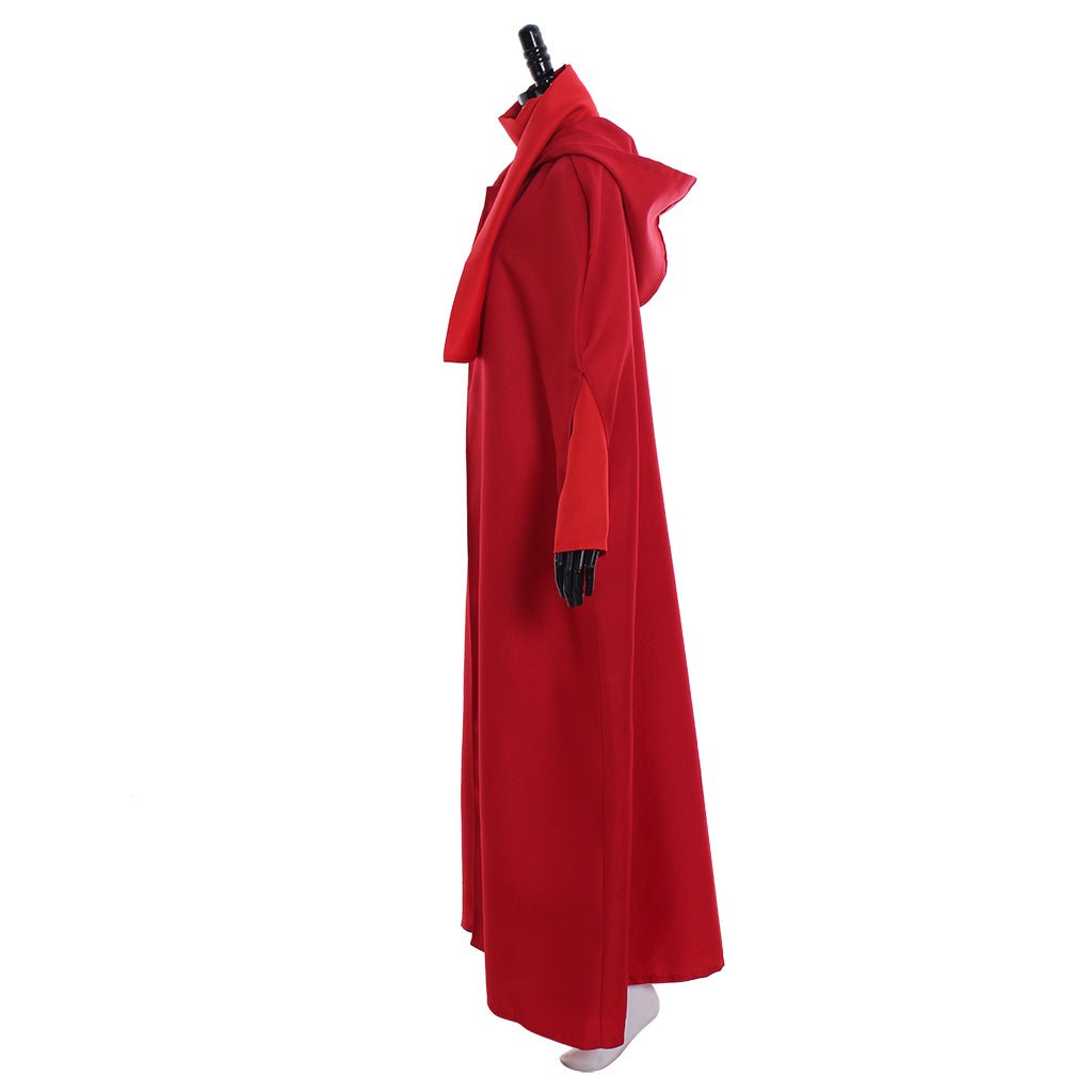 Fantasia Completa The Handmaid's Tale - Manto Vermelho, Lenço, Saia, Bolsa, Touca para Halloween - Estrela Cosplay