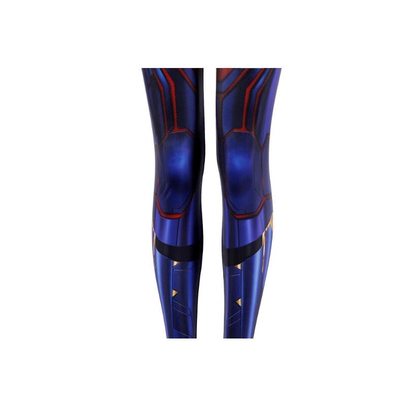 Traje de Cosplay da Capitã Marvel Carol Danvers Impressão HD - Inspirado em Avengers Endgame - Estrela Cosplay