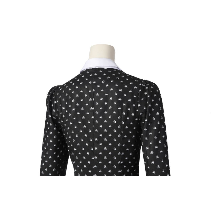 Vestido Cosplay Wednesday Addams – Fantasia da Família Addams para Mulheres - Estrela Cosplay