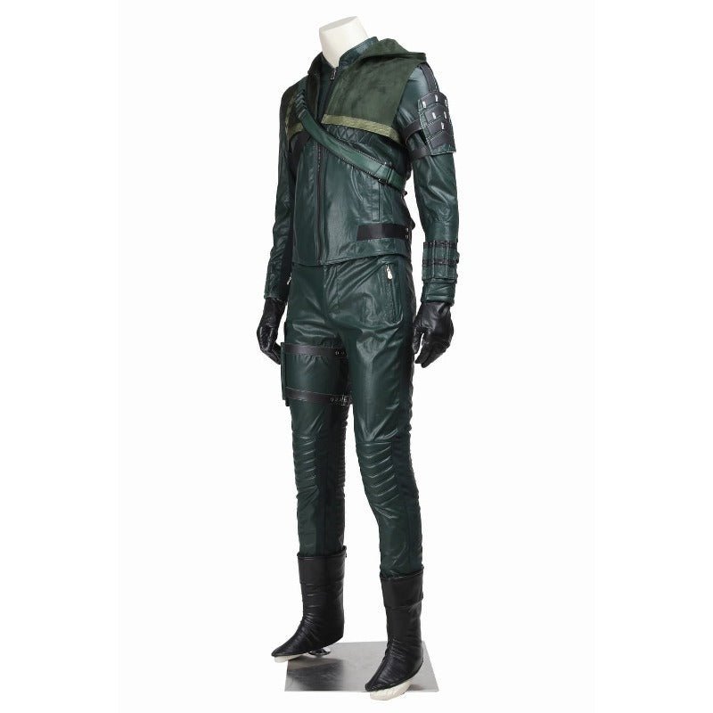Conjunto de Acessórios para Cosplay Green Arrow – Máscara, Luvas, Coldre, Cinto e Bolsa - Estrela Cosplay