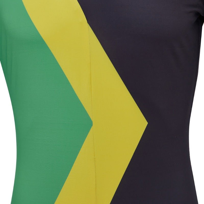Fantasia Adulto da Equipe Jamaicana de Bobsled Cool Runnings para Deslizar no Gelo - Estrela Cosplay