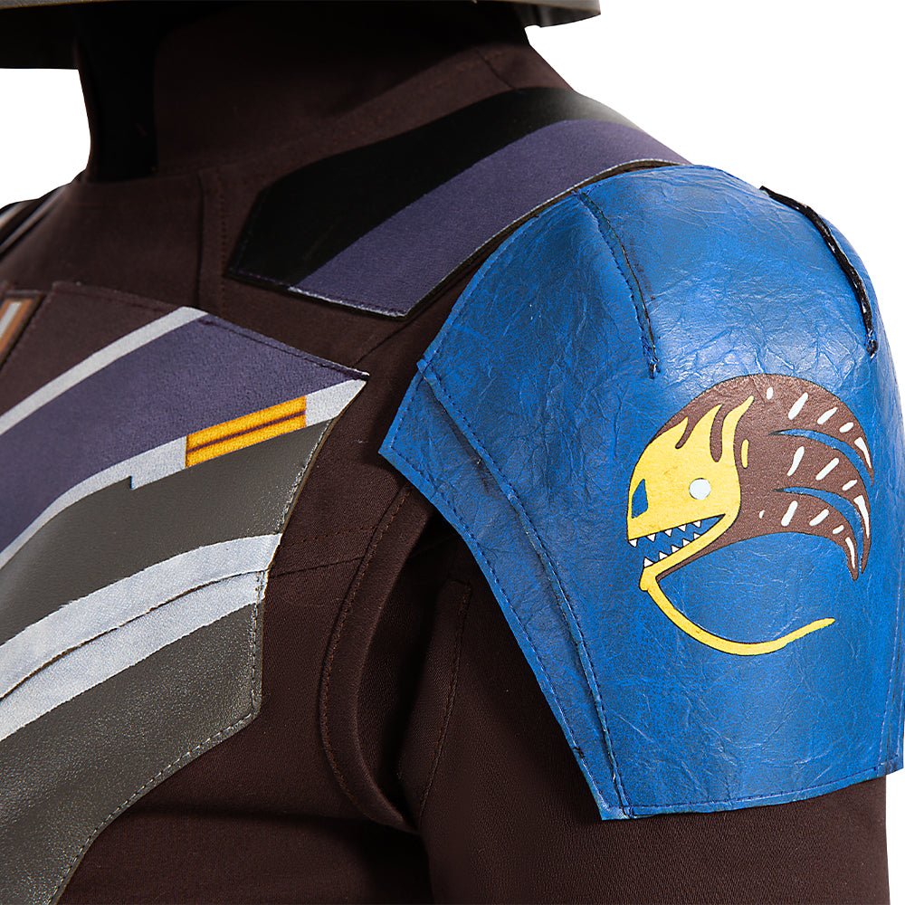 Fantasia Cosplay Star Wars Ahsoka-Sabine Wren - Réplica Premium do Filme - Estrela Cosplay