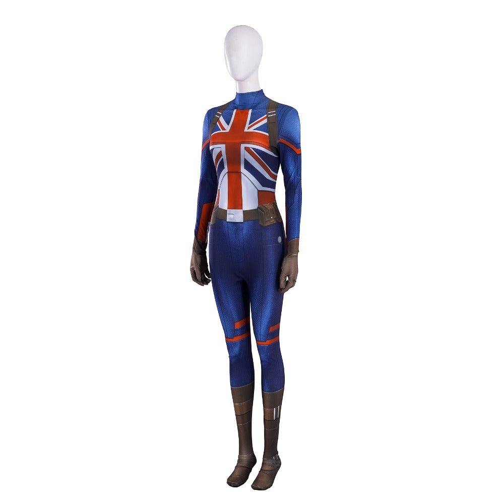 Fantasia Cosplay Capitã Carter Marvel What If - Qualidade Premium - Estrela Cosplay