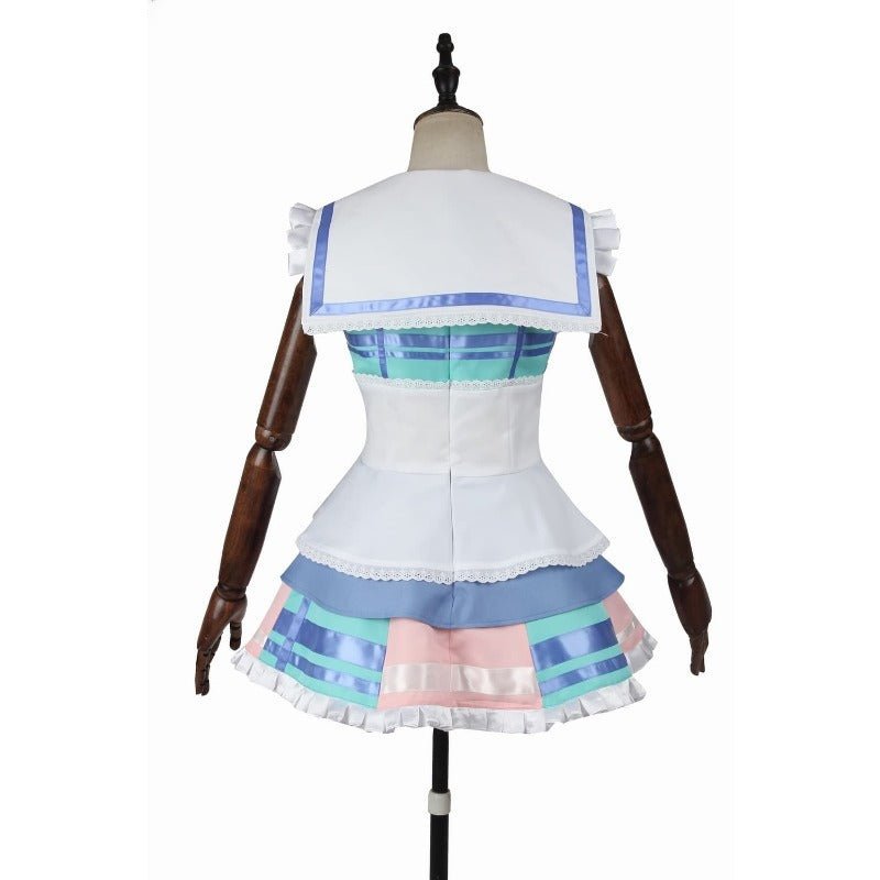 Fantasia de Cosplay Riko Sakurauchi Love Live Sunshine Personalizada para Halloween - Estrela Cosplay