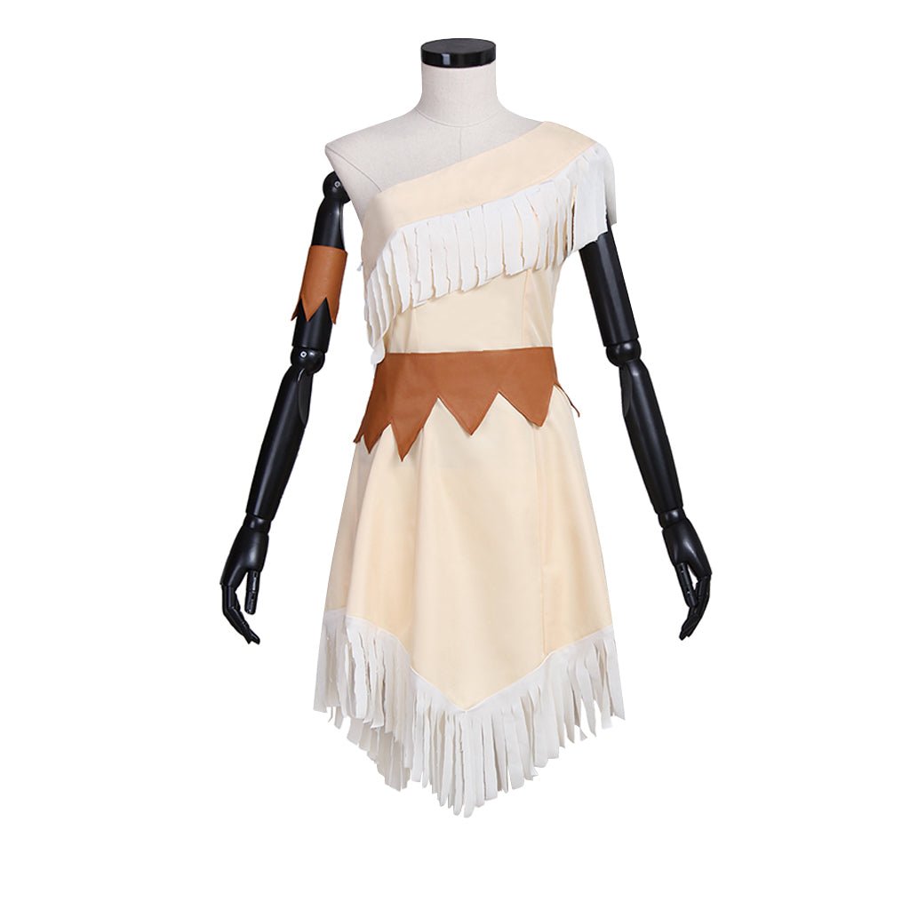 Fantasia de Pocahontas da Disney | Vestido Elegante para Halloween e Eventos Temáticos - Estrela Cosplay