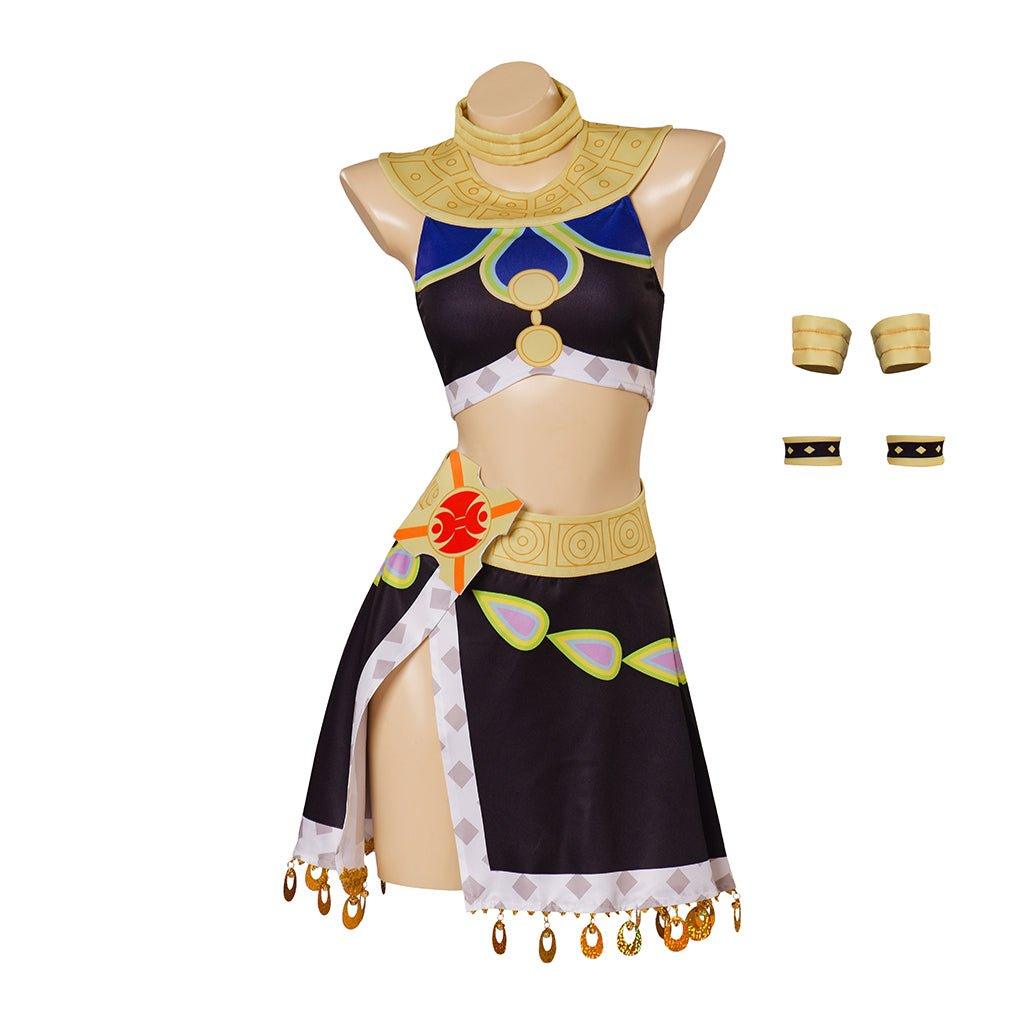 Fantasia Lady Riju para Mulheres | Top e Saia | Roupa para Halloween e Carnaval - Estrela Cosplay