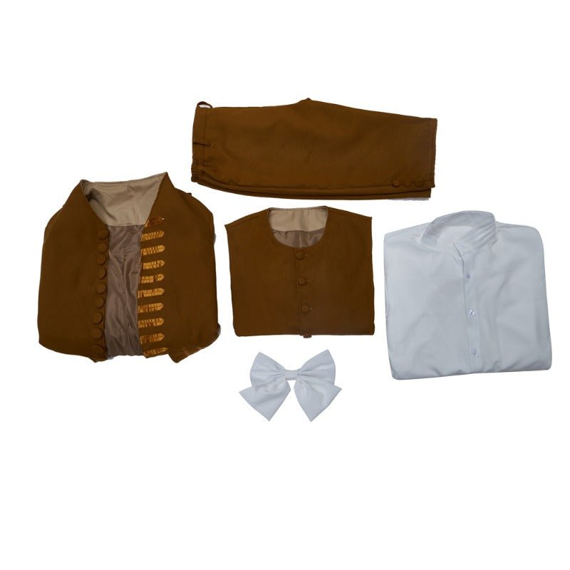 Novo Casaco Frock Século 18 Marrom - Estilo Colonial Militar Traje Cosplay Edwardiano - Estrela Cosplay