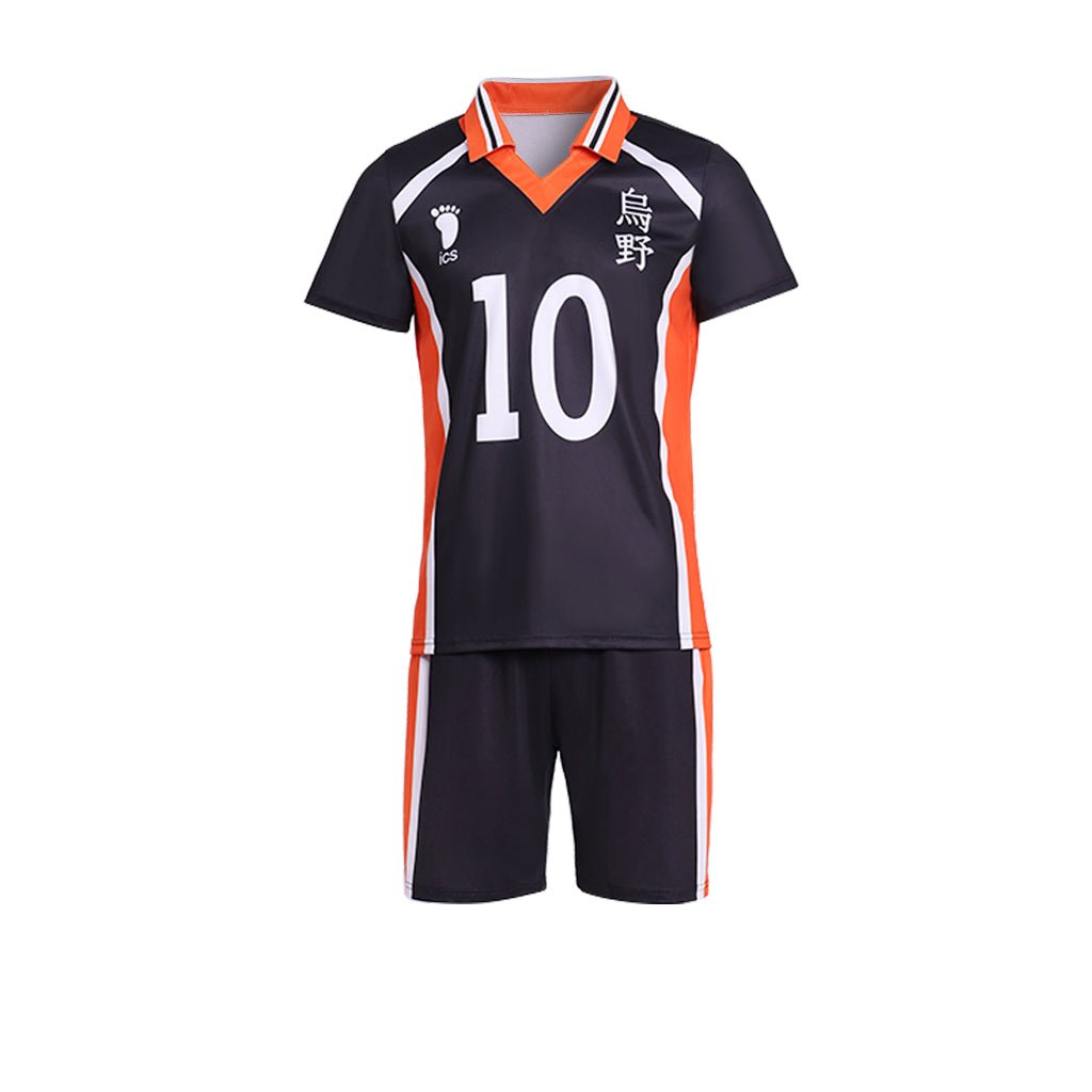 Gurbanton Haikyuu Karasuno High School Camisa de Vôlei Cosplay - Estrela Cosplay