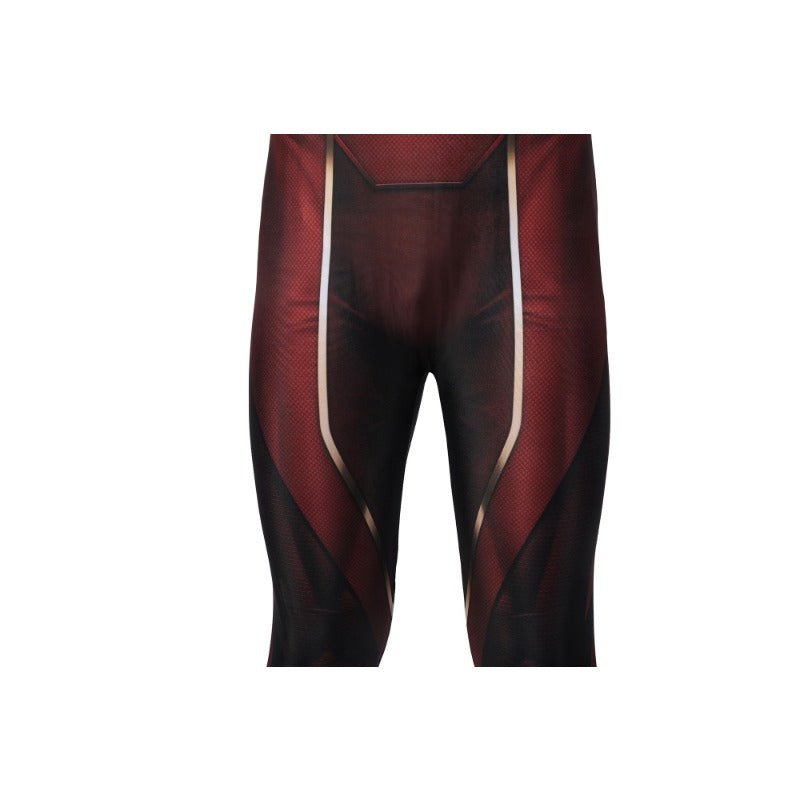 Fantasia de Cosplay do Flash Barry Allen para Crianças - Macacão Impressão 3D e Máscara - Estrela Cosplay