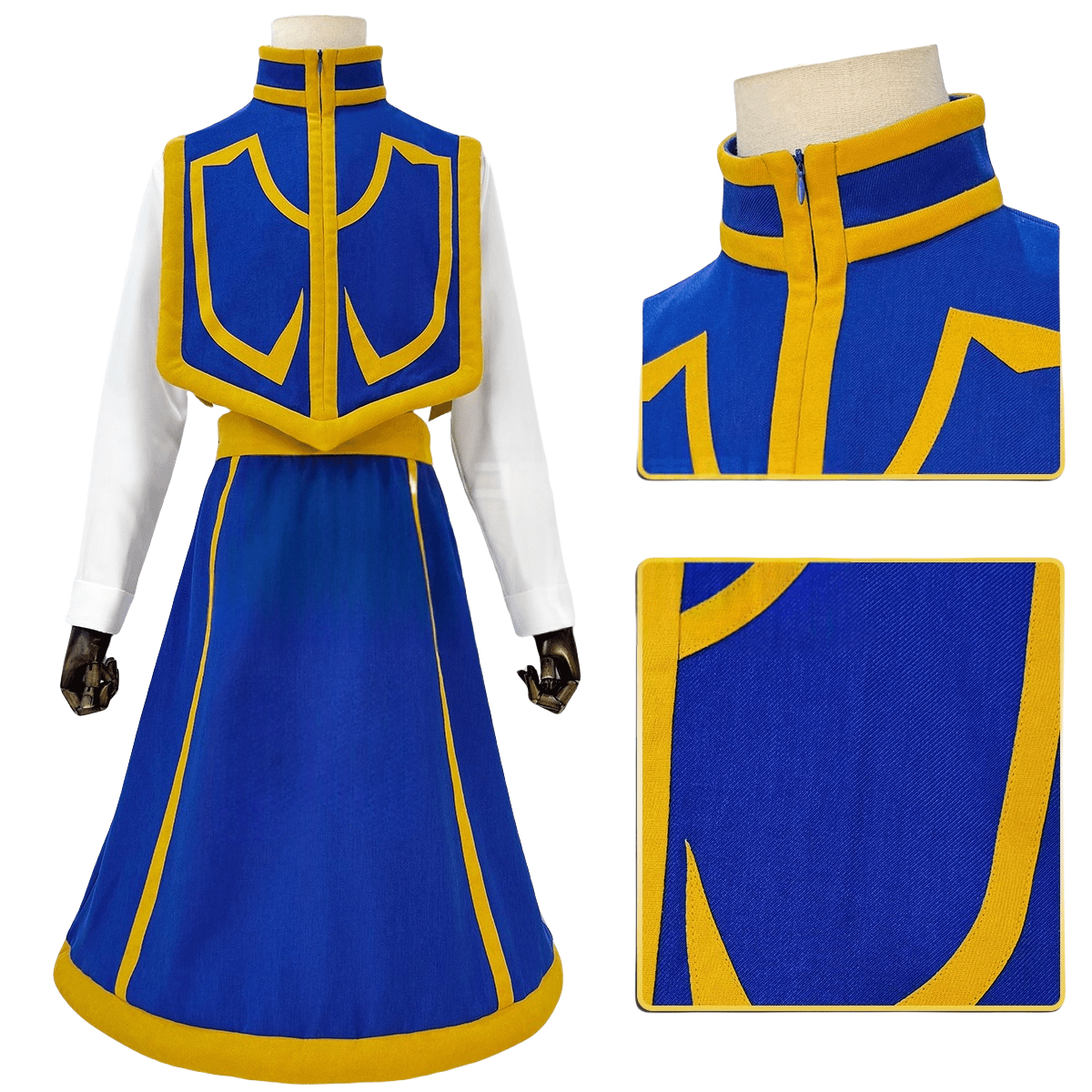 Fantasia de Kurapika de Hunter x Hunter - Qualidade Premium - Estrela Cosplay
