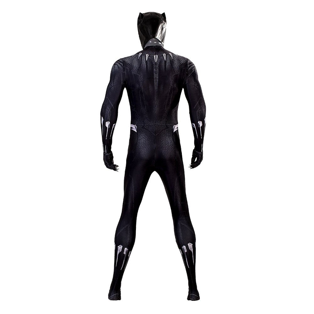 Fantasia de Pantera Negra para Homens com Máscara - Traje de Cosplay para Halloween - Estrela Cosplay