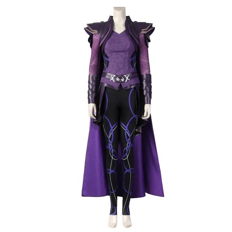 Traje de Clea do Doutor Estranho no Multiverso da Loucura - Roupa Roxa para Mulheres - Estrela Cosplay