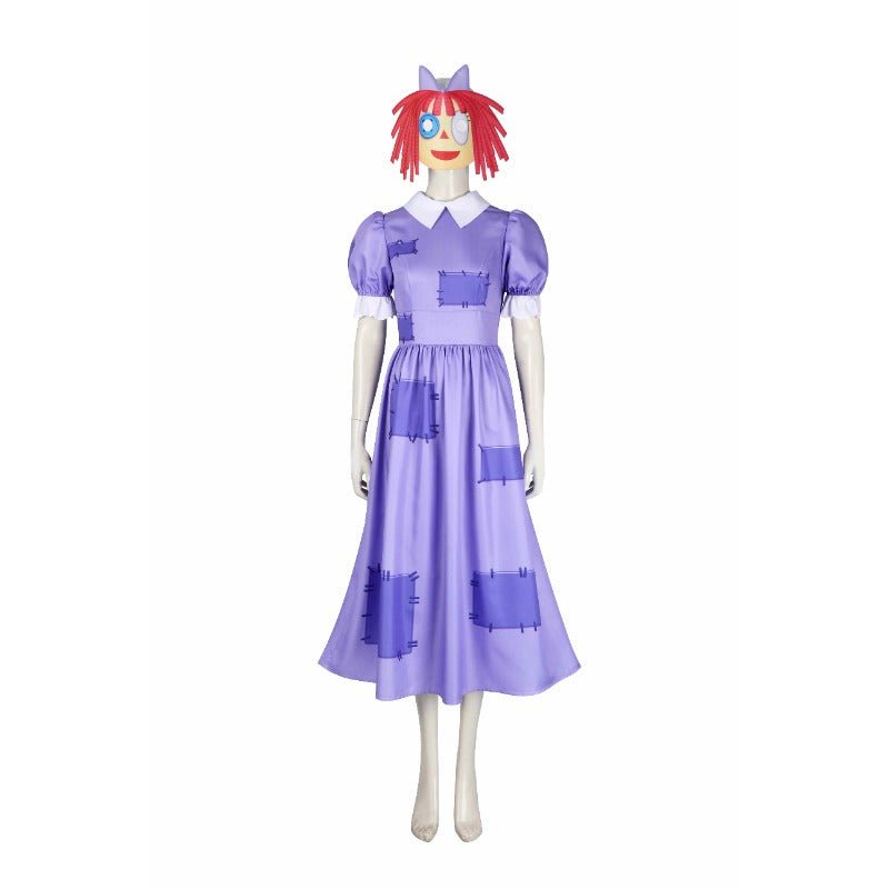 Fantasia de Cosplay Personalizada Ragatha do Incrível Circo Digital para Adultos - Estrela Cosplay