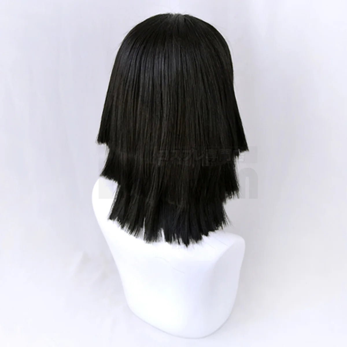 Peruca Iguro Obanai Cosplay Rosa Rede Fibra Sintética Ajustável Tamanho Resistente ao Calor Pente Halloween Convenção - Estrela Cosplay