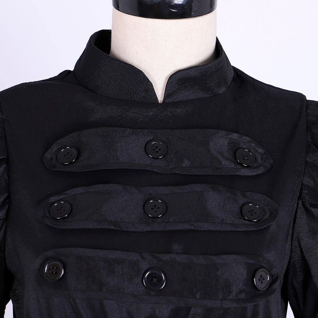 Vestido de Cosplay Eliza de Hamilton | Vestido de Baile Preto em Seda para Mulheres Adultas | Personalizado para Halloween - Estrela Cosplay
