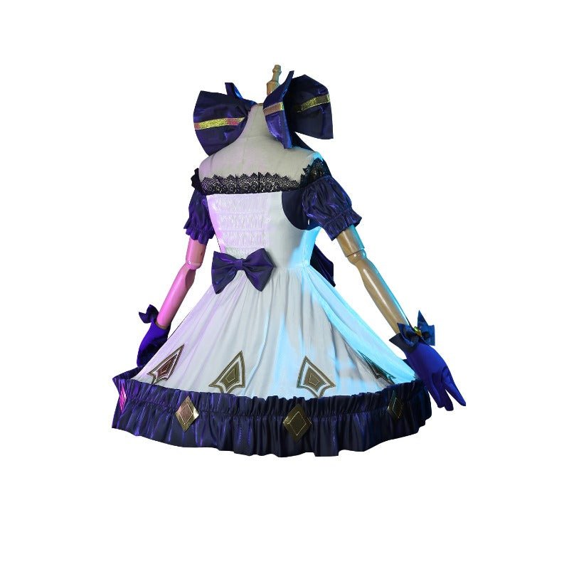 Traje de Cosplay Gwen de League of Legends - Visual Estiloso para Fãs - Estrela Cosplay