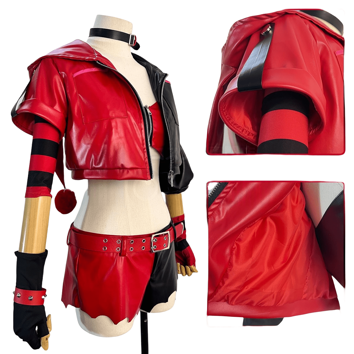 Fantasia Harley Quinn Suicide Squad Cosplay - Qualidade Premium de Filme - Estrela Cosplay