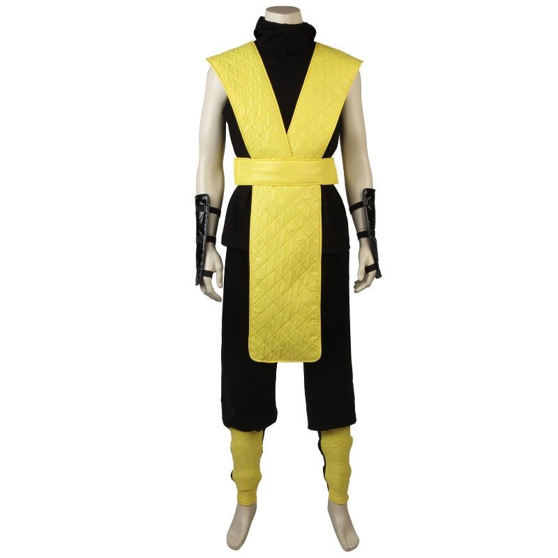 Traje de Cosplay de Scorpion de Mortal Kombat X Conjunto Completo Personalizado para Halloween - Estrela Cosplay