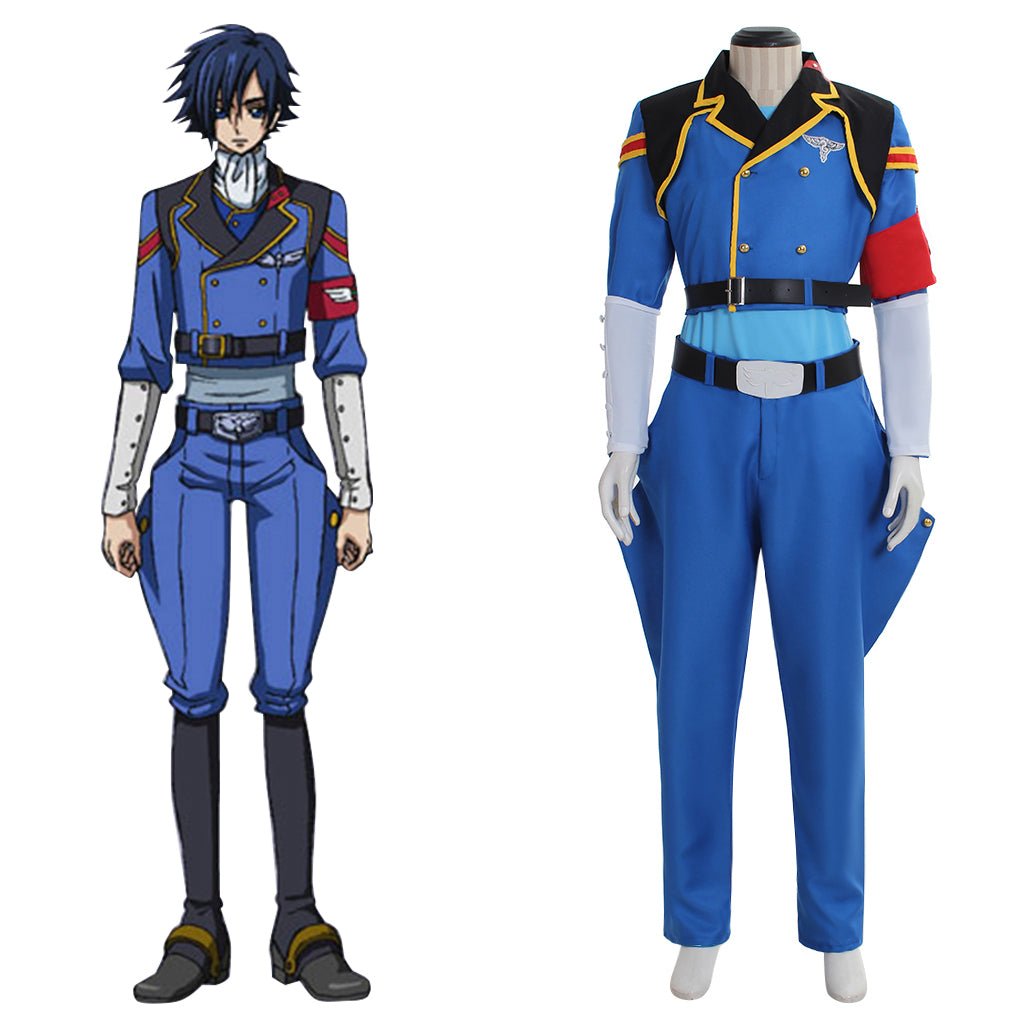 Fantasia de Code Geass GAIDEN Akito - Uniforme Militar Autêntico - Estrela Cosplay