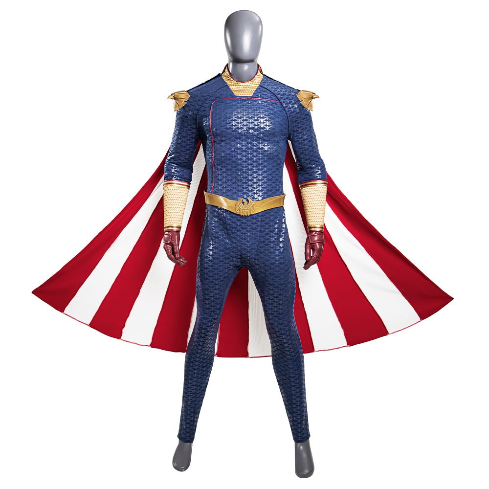 Fantasia de Cosplay Homelander da Série The Boys - Qualidade Premium - Estrela Cosplay