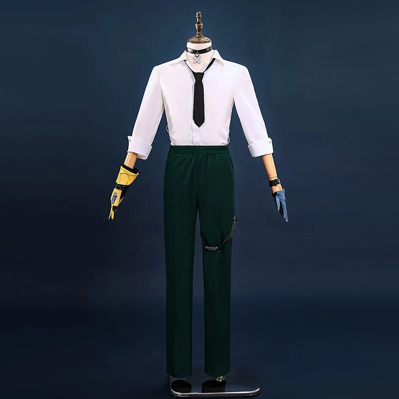 Conjunto Completo de Cosplay Harumasa Zenless Zone Zero para Homens e Mulheres - Estrela Cosplay