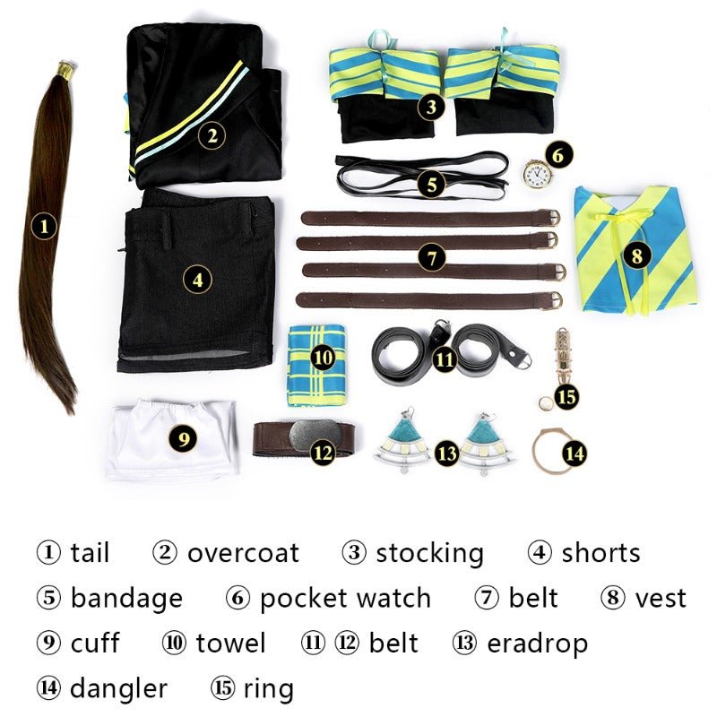 Fantasia de Cosplay Vodka - Traje Estiloso para Cosplay e Halloween - Estrela Cosplay