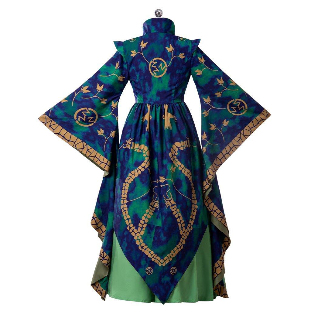 Fantasia de Cosplay de Winifred Sanderson para Mulheres | Roupa de Bruxa Verde para Halloween - Estrela Cosplay