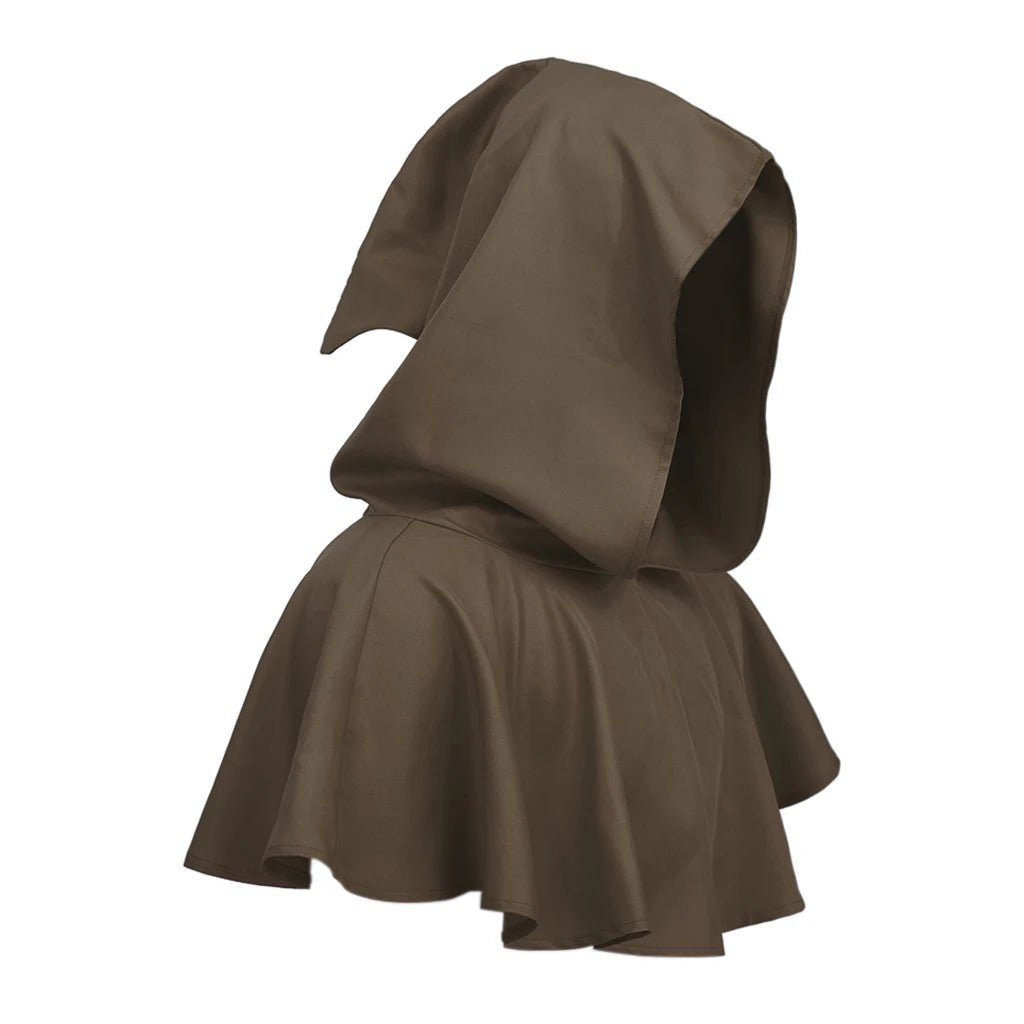 Capa Medieval com Capuz para Homens - Capa de Feiticeiro para Halloween e Cosplay | Série Estrela do Cosplay - Estrela Cosplay