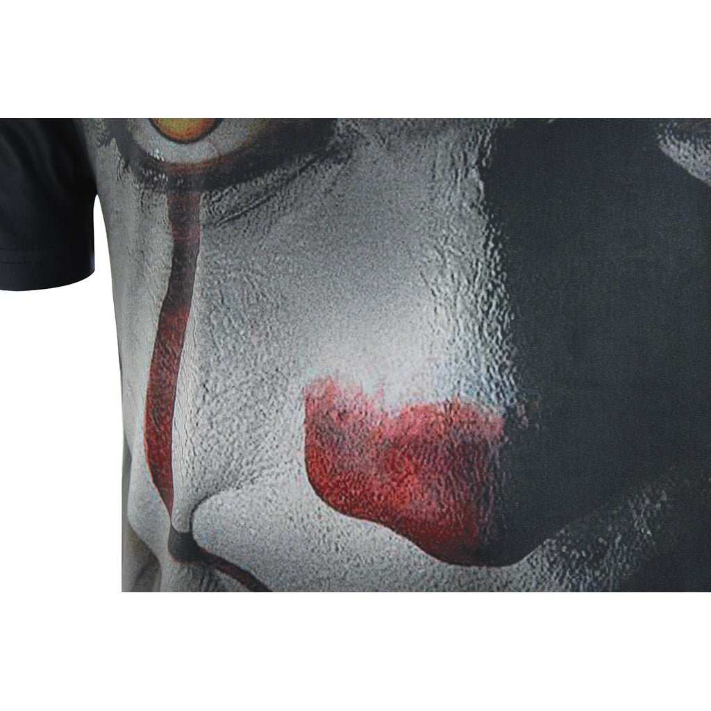 Camiseta Manga Curta Pennywise - It: Capítulo Um - Fantasia de Cosplay - Estrela Cosplay