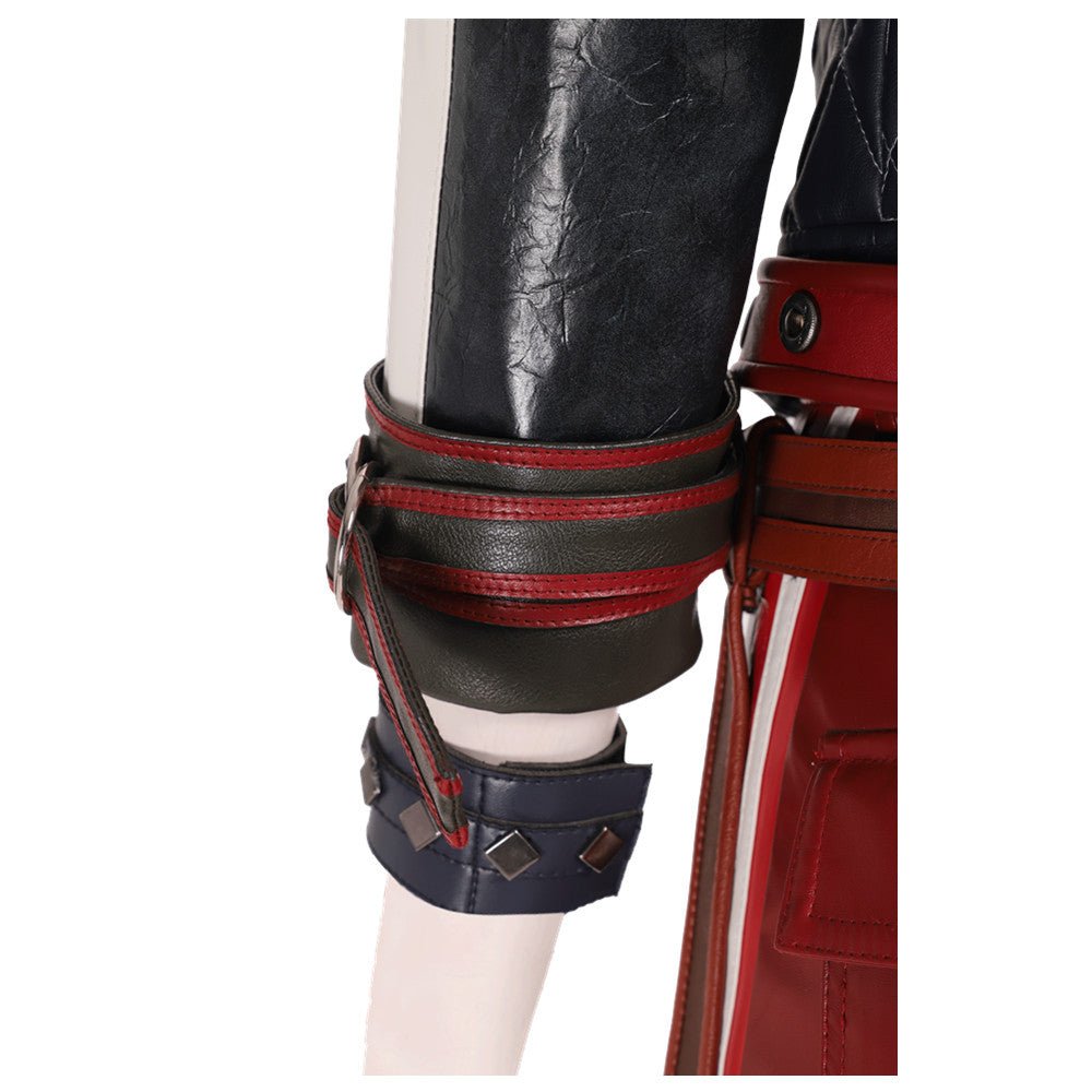 Fantasia de Cosplay Harley Quinn da Liga da Justiça e Esquadrão Suicida - Traje de Filme de Alta Qualidade - Estrela Cosplay