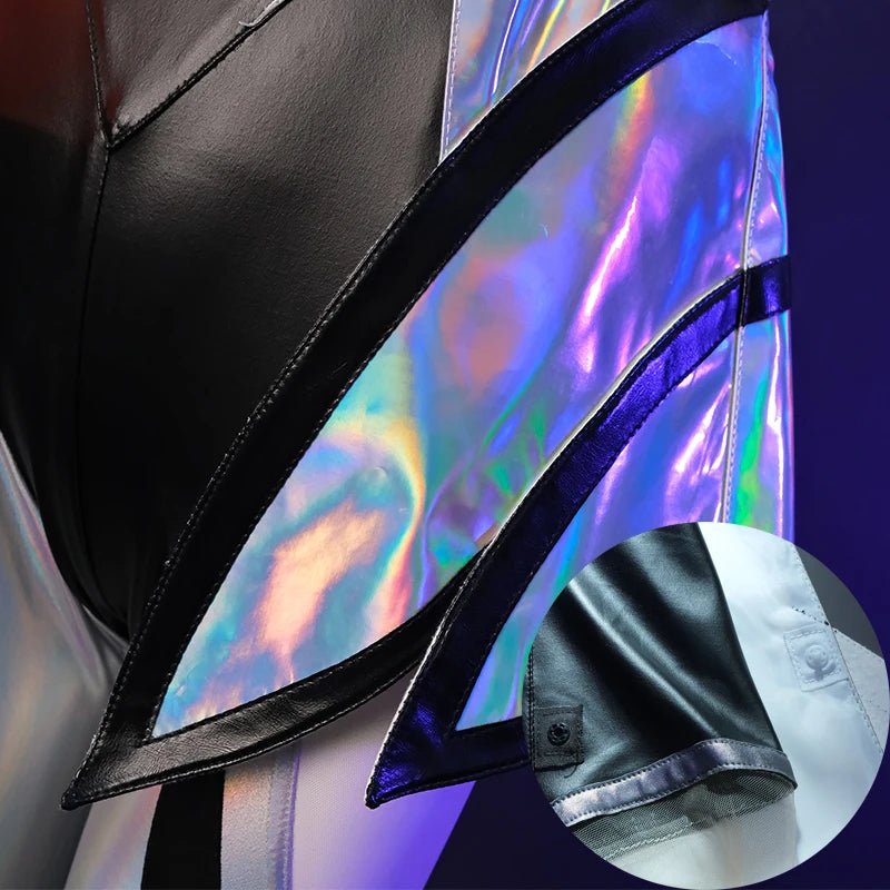 Fantasia de Cosplay Seraphine Battle Dove LOL Anima Squad - Traje de Halloween Feminino - Estrela Cosplay