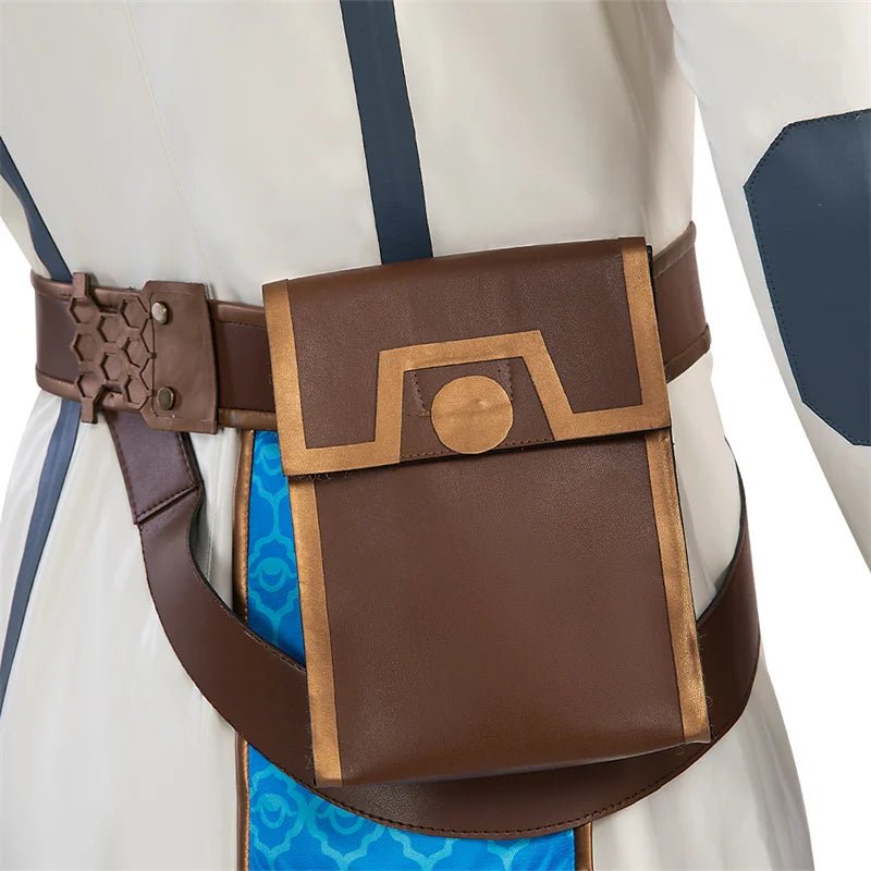 Fantasia de Cosplay de Cypher do Valorant | Conjunto Completo com Chapéu, Casaco, Calças e Acessórios para Halloween e Festas - Estrela Cosplay