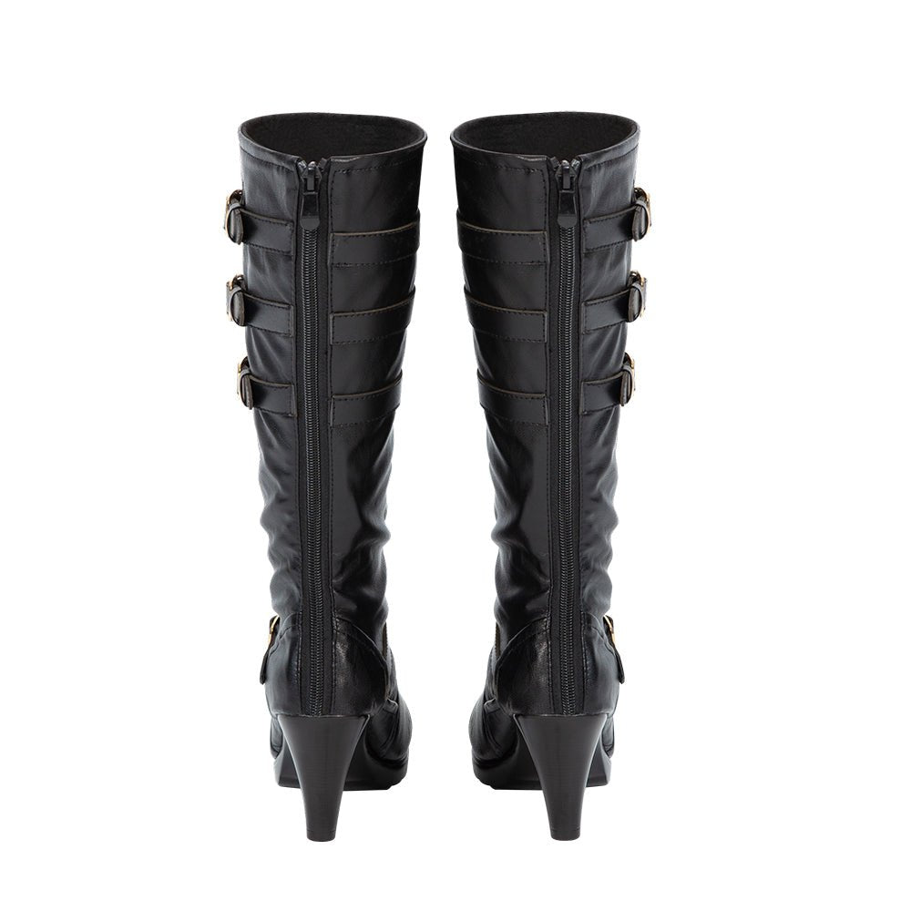 Traje de Cosplay de Black Canary do The Flash com Meia Arrastão - Estrela Cosplay