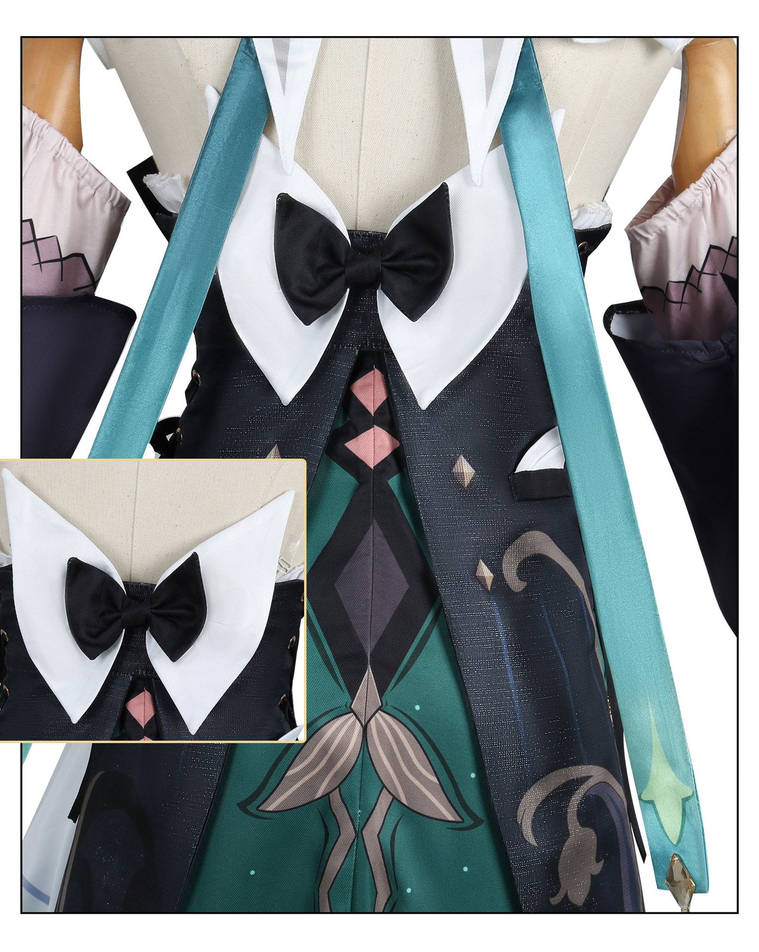 Fantasia Cosplay Perfumista Amelie Genshin Impact – Design Autêntico e Qualidade Premium - Estrela Cosplay