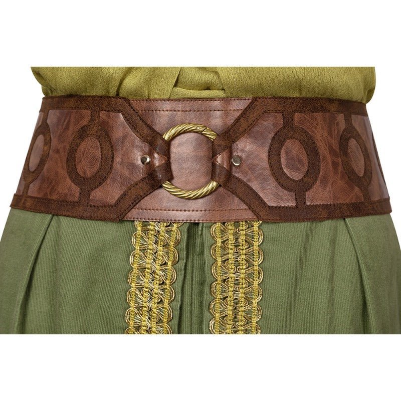 Fantasia de Raya Aventura Capa Colete Conjunto Completo Mulher Vestido Halloween Princesa Dragão - Estrela Cosplay