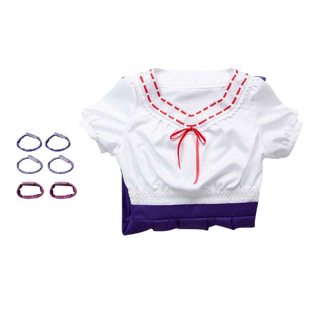 Vestido Cosplay Luisa Madrigal da Disney Encanto para Mulheres - Fantasias de Halloween, Roupas de Princesa - Estrela Cosplay