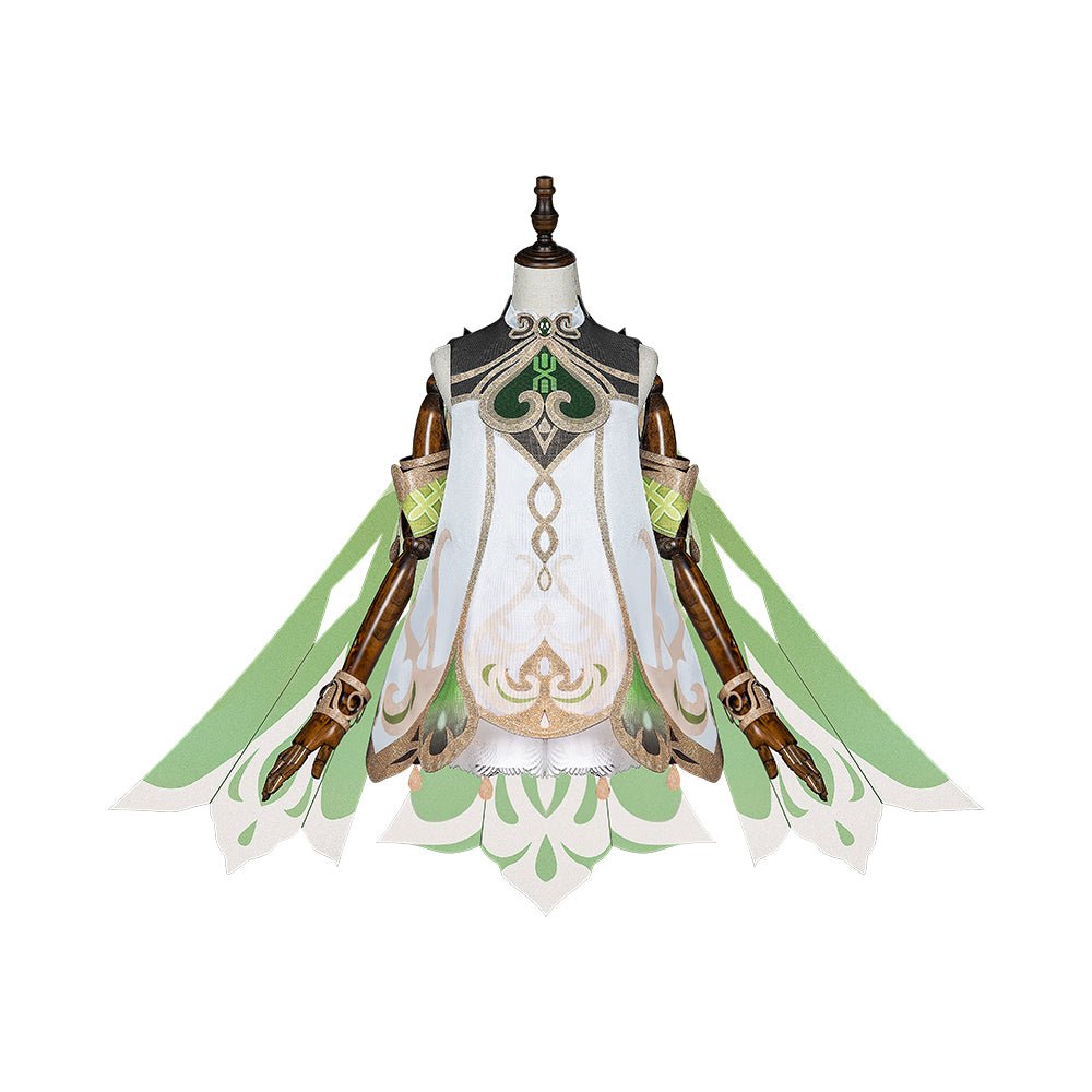 Fantasia de Nahida de Genshin Impact - Design Autêntico do Personagem do Jogo - Estrela Cosplay
