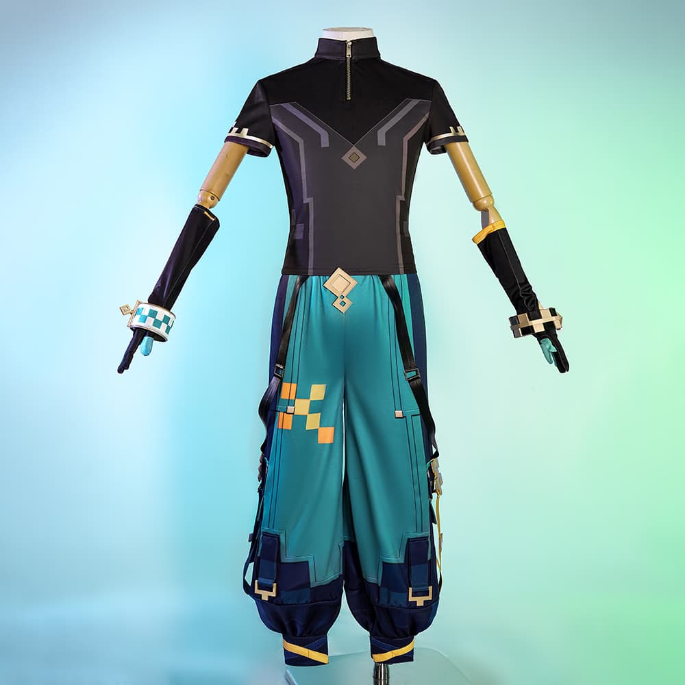 Fantasia Cosplay Genshin Impact Kinich - Alta Qualidade - Estrela Cosplay