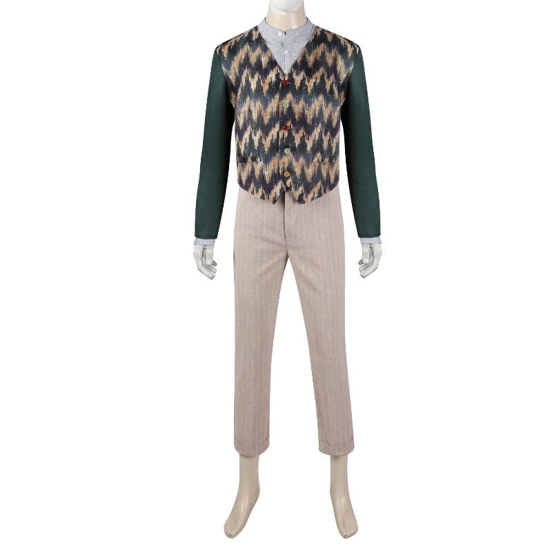 Fantasia Wonkka Cosplay para Adultos e Crianças – Traje de Halloween e Roleplay Fantasia - Estrela Cosplay