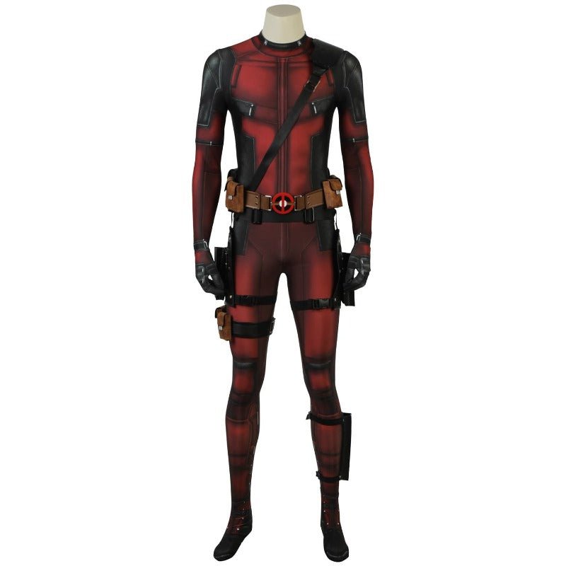 Traje de Cosplay Daredevil Deadpool Matt Murdock 3D Spandex Fantasia de Halloween - Estrela Cosplay