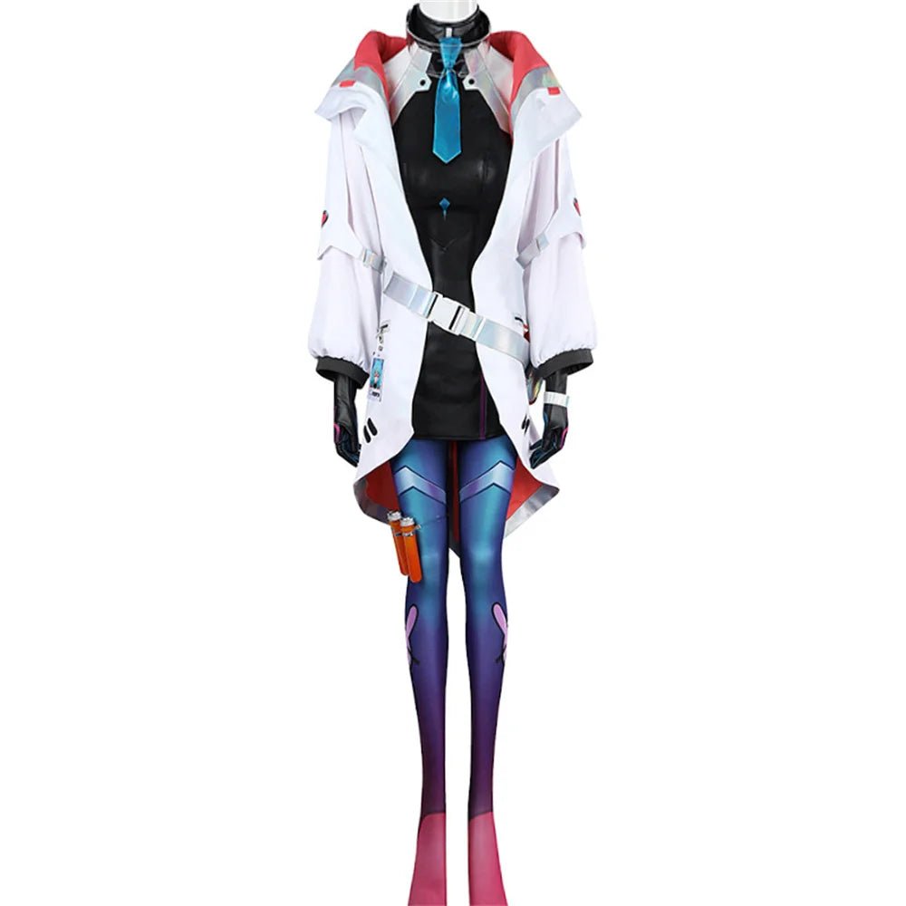 Fantasia de Cosplay Battle Bunny Aurora para Mulheres - Conjunto Completo para Halloween e Festas - Estrela Cosplay