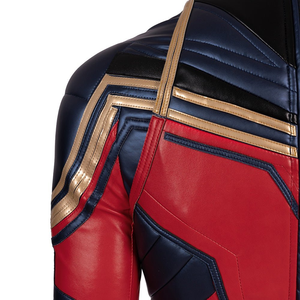 Traje de Cosplay Captain Marvel Avengers Endgame - Réplica Premium do Filme - Estrela Cosplay